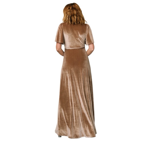 Baltic Born Katelyn Velvet Wrap Maxi Dress size Women’s XL, NWOT - Picture 2 of 9